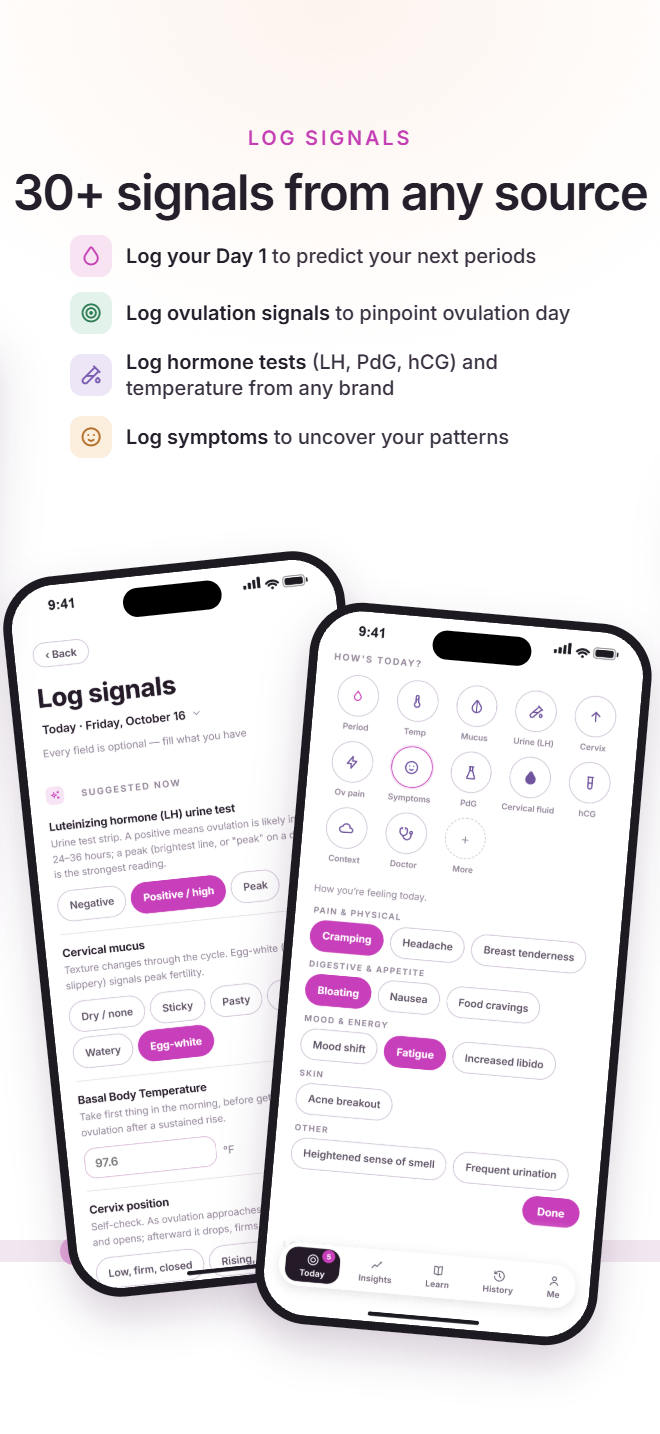 Log signals